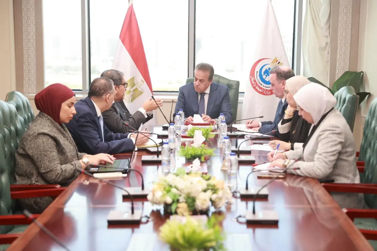 وزير الصحة يبحث مع «إي فاينانس» و«إي هيلث» سبل التعاون في القطاعات ذات الصلة بالخدمات الصحية