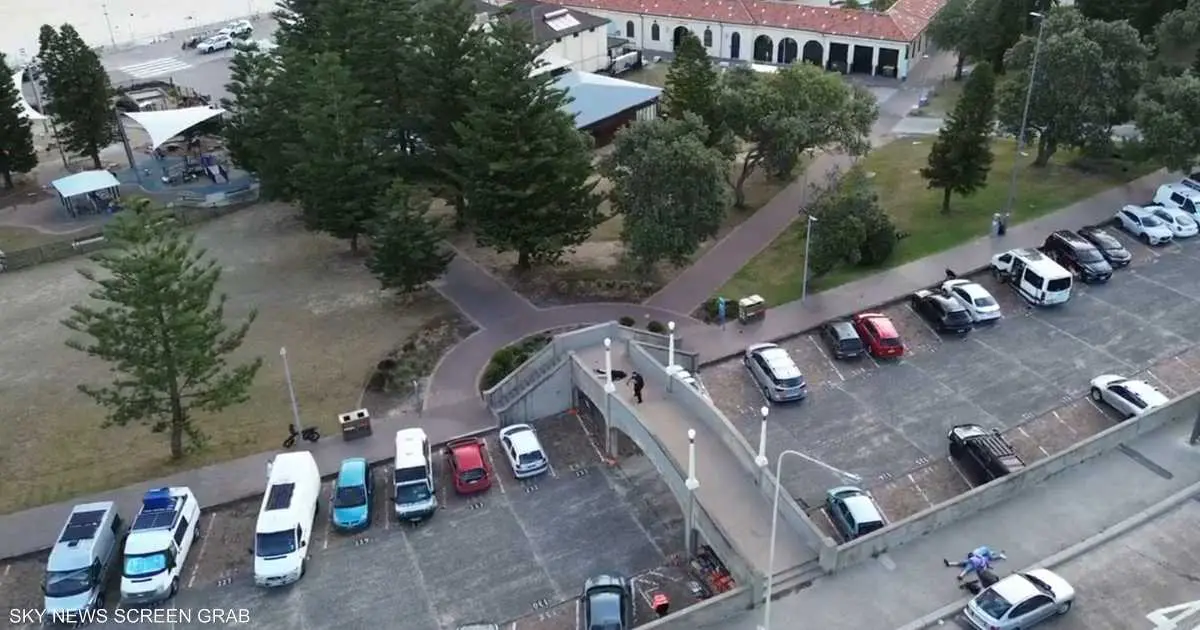 هجوم سيدني.. فيديو لـ"درون" ترصد اللحظات الأخيرة للمسلحين