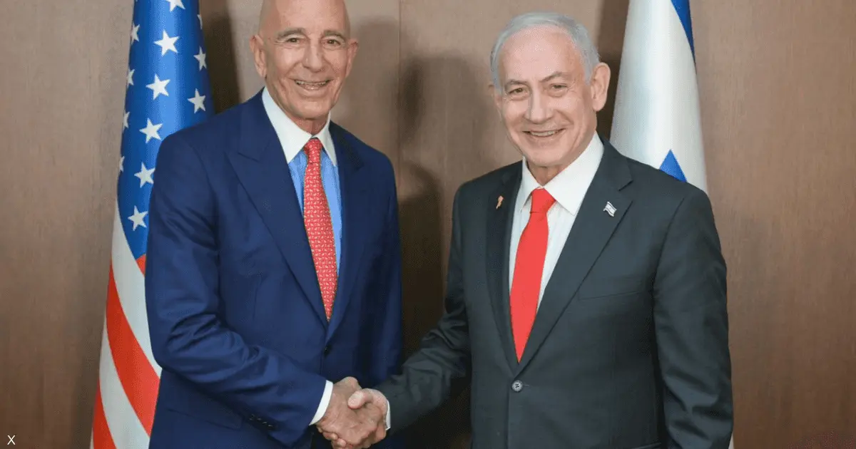 توم براك عن لقاء نتنياهو: حوار بناء يهدف إلى تحقيق السلام