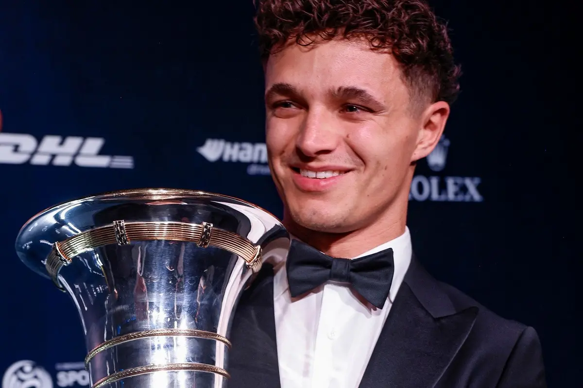 Lando Norris laughs it off as FIA awards night moment sparks online backlash