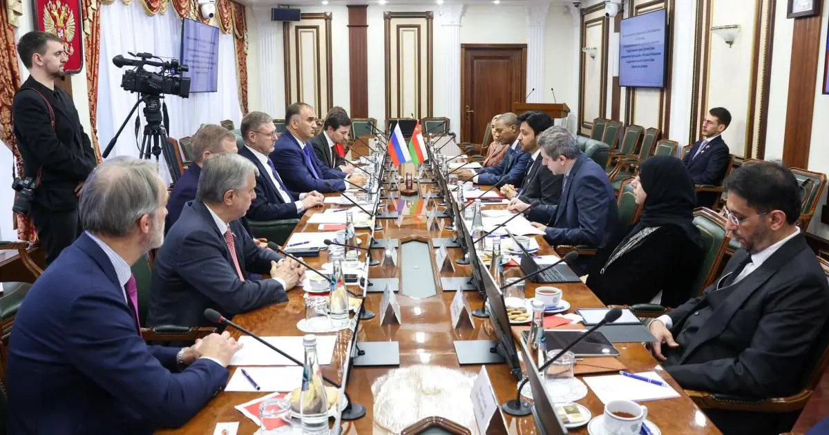 وفد مجلس الدولة العُماني يجري سلسلة مباحثات في روسيا