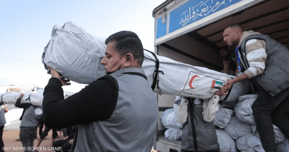 عملية الفارس الشهم (3) تتدخل سريعا لإنقاذ النازحين من البرد