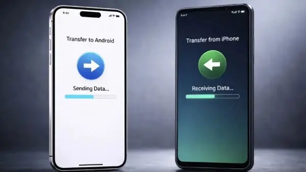 أخيرًا.. آيفون يسمح بنقل البيانات إلى أندرويد بضغطة واحدة