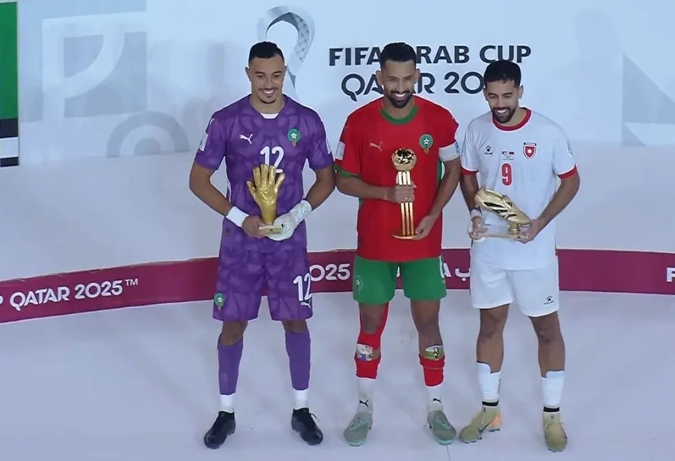 تتويج بطعم العلقم.. الأردني علي علوان يفوز بجائزة هداف كأس العرب 2025 (فيديو)