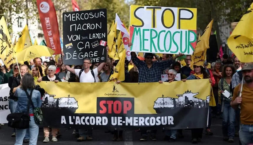 استمرار رفض فرنسا لتوقيع اتفاقية "ميركوسور" التجارية
