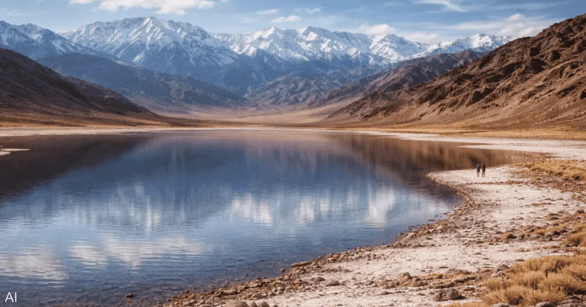حدث نادر في وادي الموت.. بحيرة تعود بعد آلاف السنين