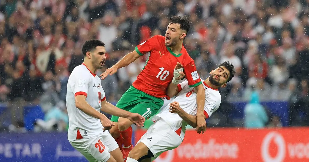 المغرب يتقدم على الأردن بثلاثية في نهائي كأس العرب