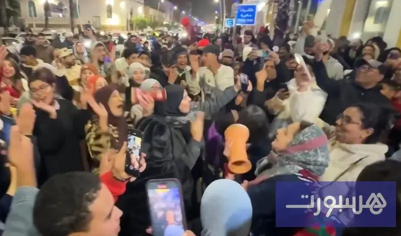 شوارع الجديدة تشهد احتفالات صاخبة بعد لقب كأس العرب