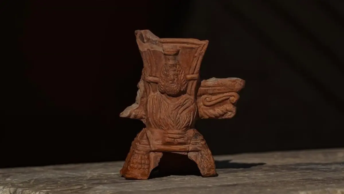 في تركيا.. اكتشاف مبخرة تحمل نقش إله مصري