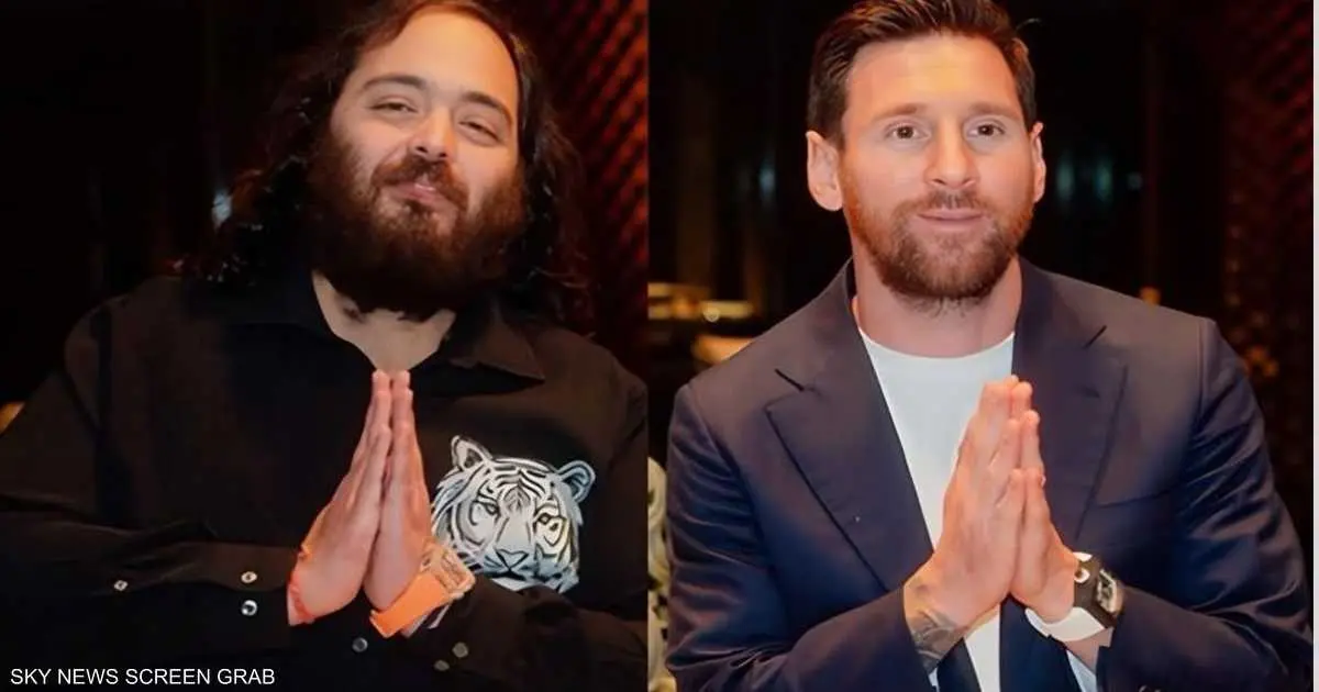 غرائب رحلة ميسي في الهند تستمر.. هدية فاخرة بمليون دولار