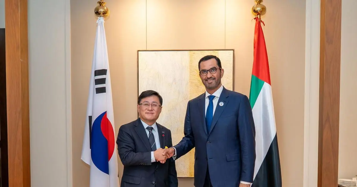 الإمارات وكوريا تبحثان تعزيز الشراكة الاستراتيجية