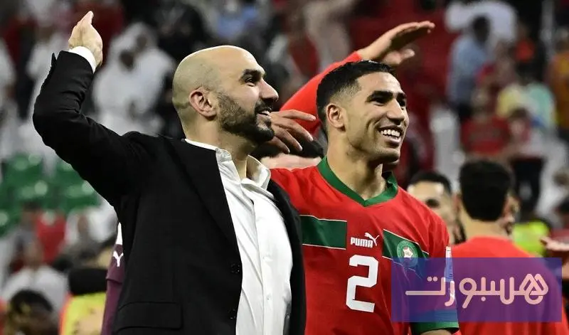 حصة مفتوحة وندوة للركراكي وحكيمي