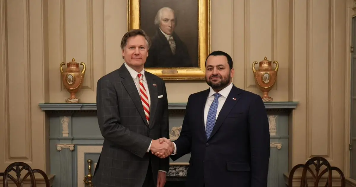 وزير الدولة القطري يجتمع بمسؤولين في الخارجية الأمريكية