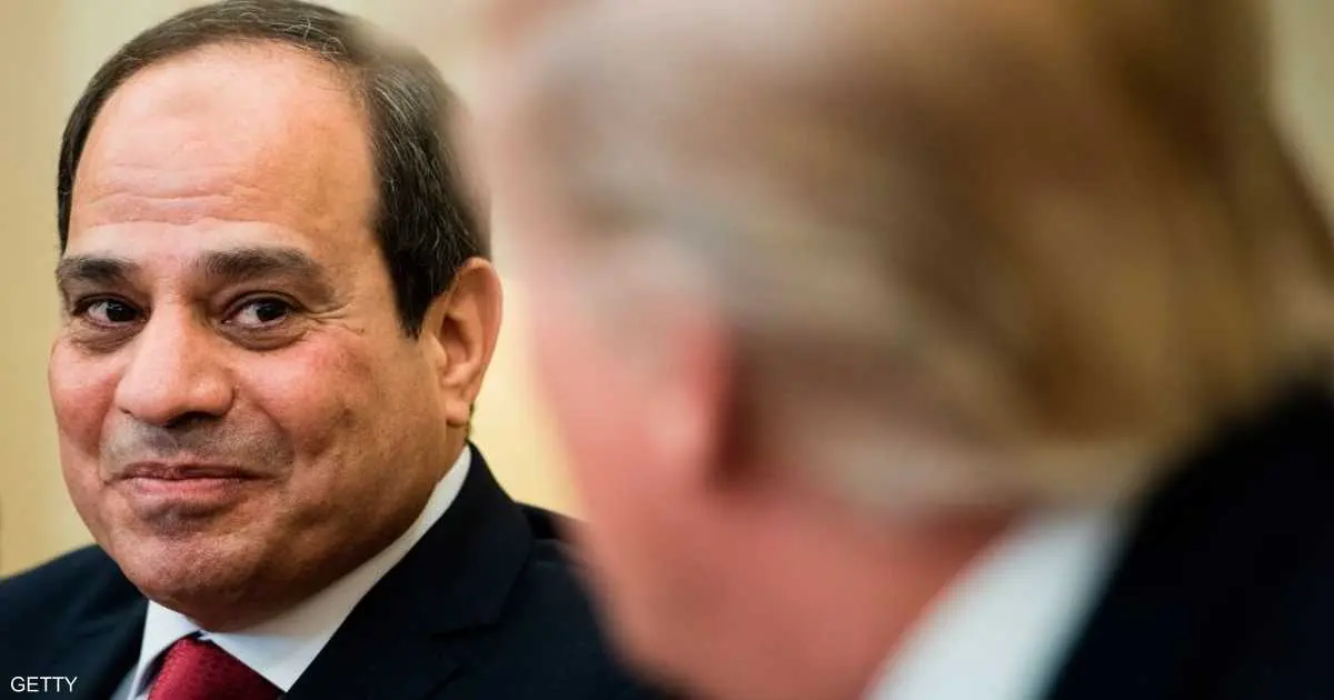 ترامب يتحدث عن "زيارة السيسي" للولايات المتحدة