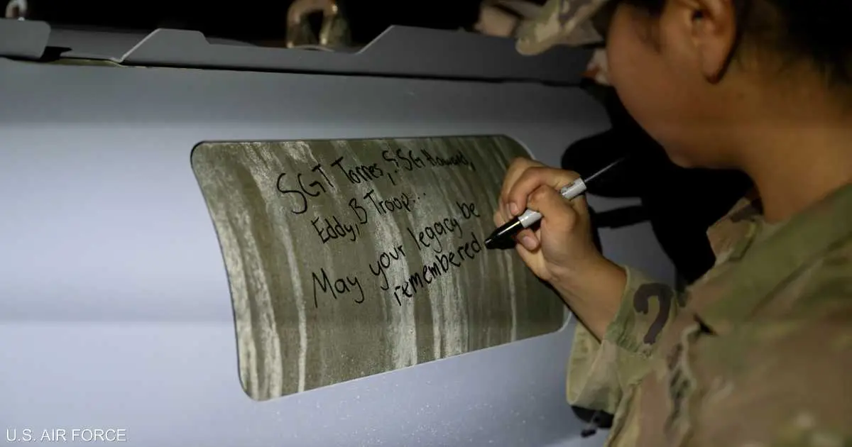 رسالة جندي أميركي على قذيفة قبل إطلاقها على سوريا..ماذا كتب؟