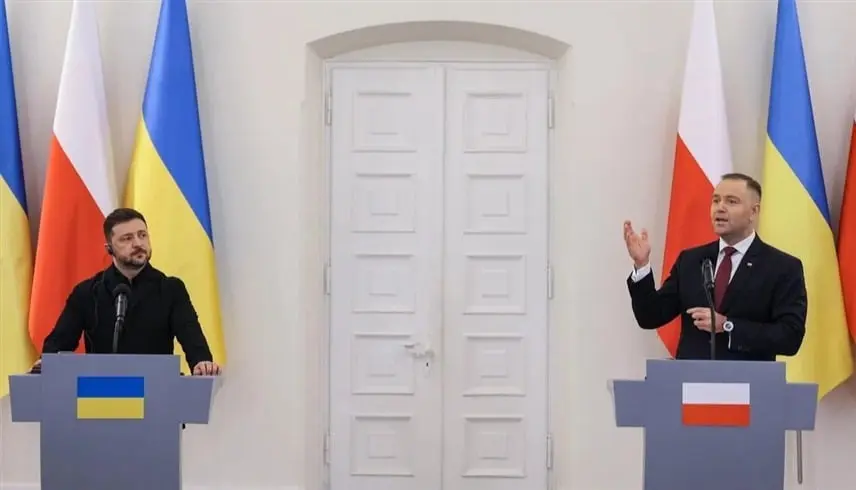 الرئيس البولندي يحرج زيلينسكي على طريقة ترامب