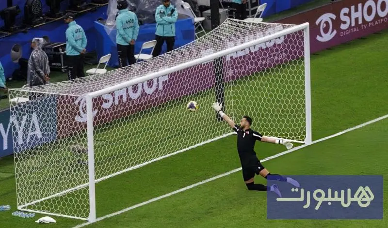 حارس الأردن يعلق على هدف طنان