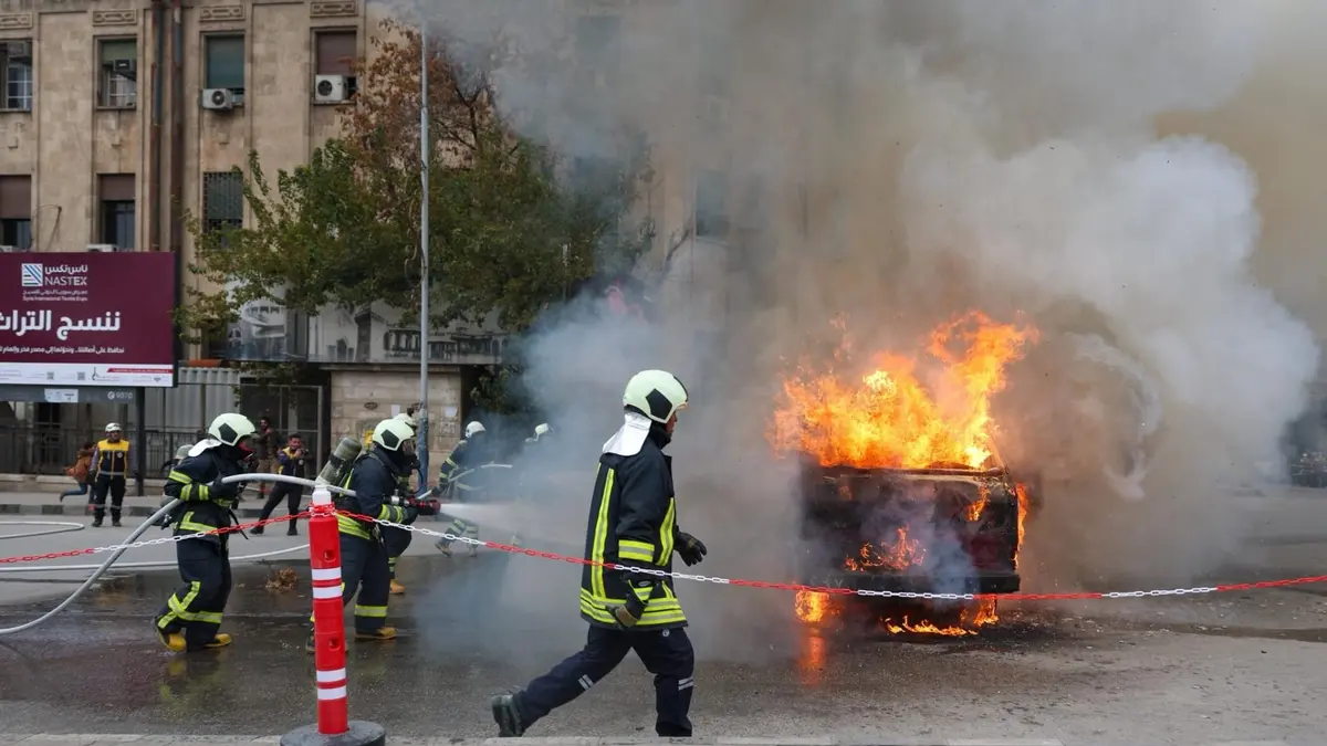 حقيقة فيديو "انفجار في ساحة سعدالله الجابري في حلب" بسوريا
