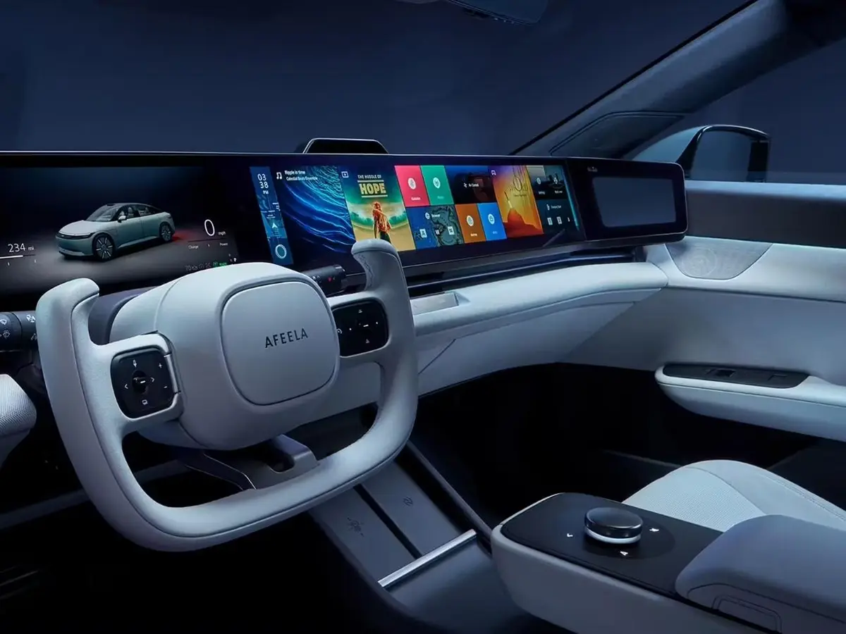 سيارة سوني وهوندا الكهربائية ستتيح تشغيل ألعاب بلايستيشن عن بُعد