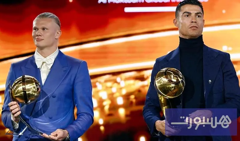 النرويجي إيرلينغ هالاند يحطم الرقم القياسي للنجم البرتغالي كريستيانو رونالدو