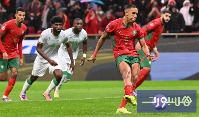 المنتخب ينهي الشوط الأول متعادلا - هسبورت