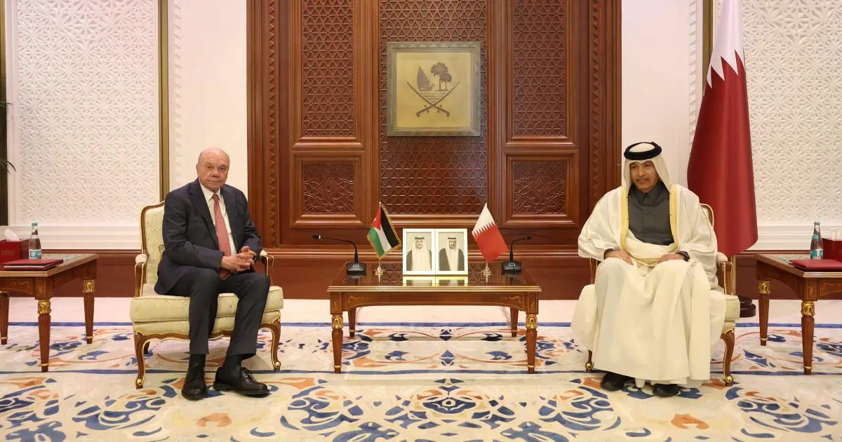 لقاء برلماني قطري أردني يتناول تنسيق المواقف دولياً