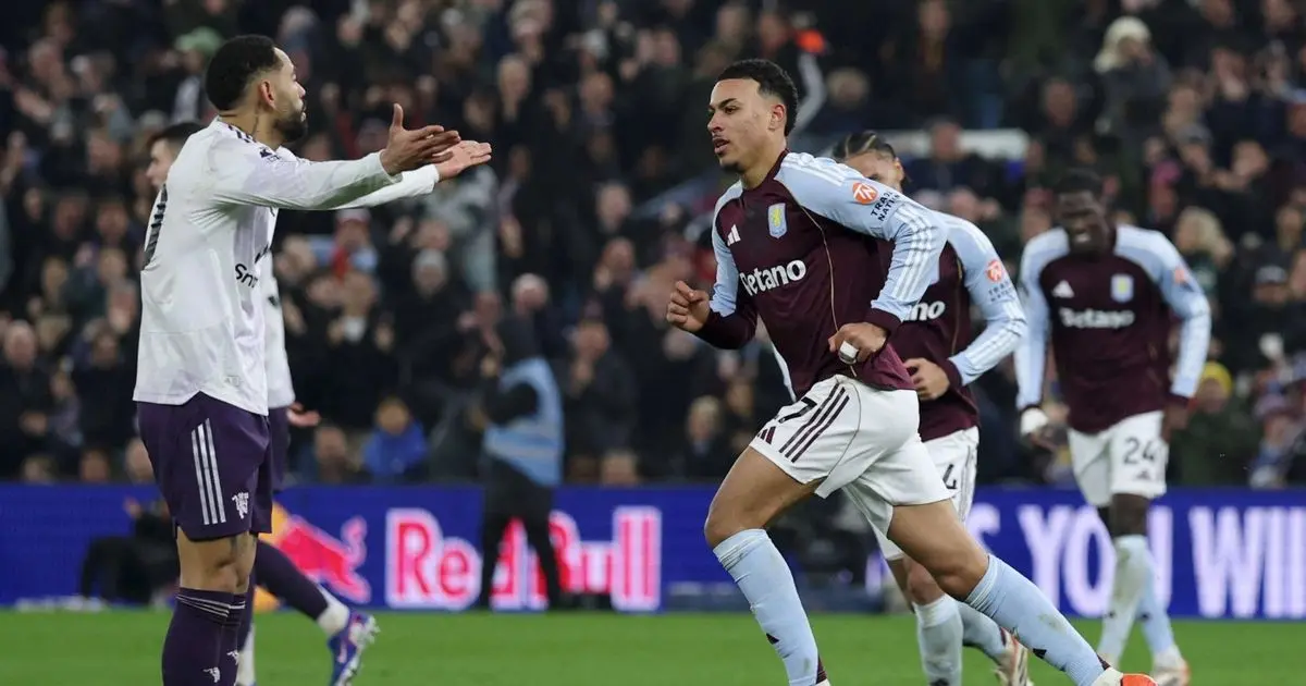 أستون فيلا يعيد مانشستر يونايتد إلى واقعه المرير بالدوري الإنجليزي