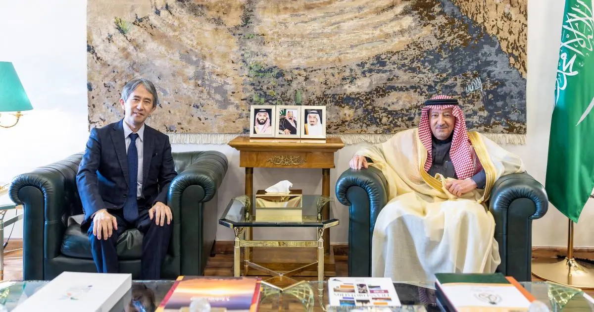 السعودية واليابان تبحثان العلاقات الثنائية في الرياض
