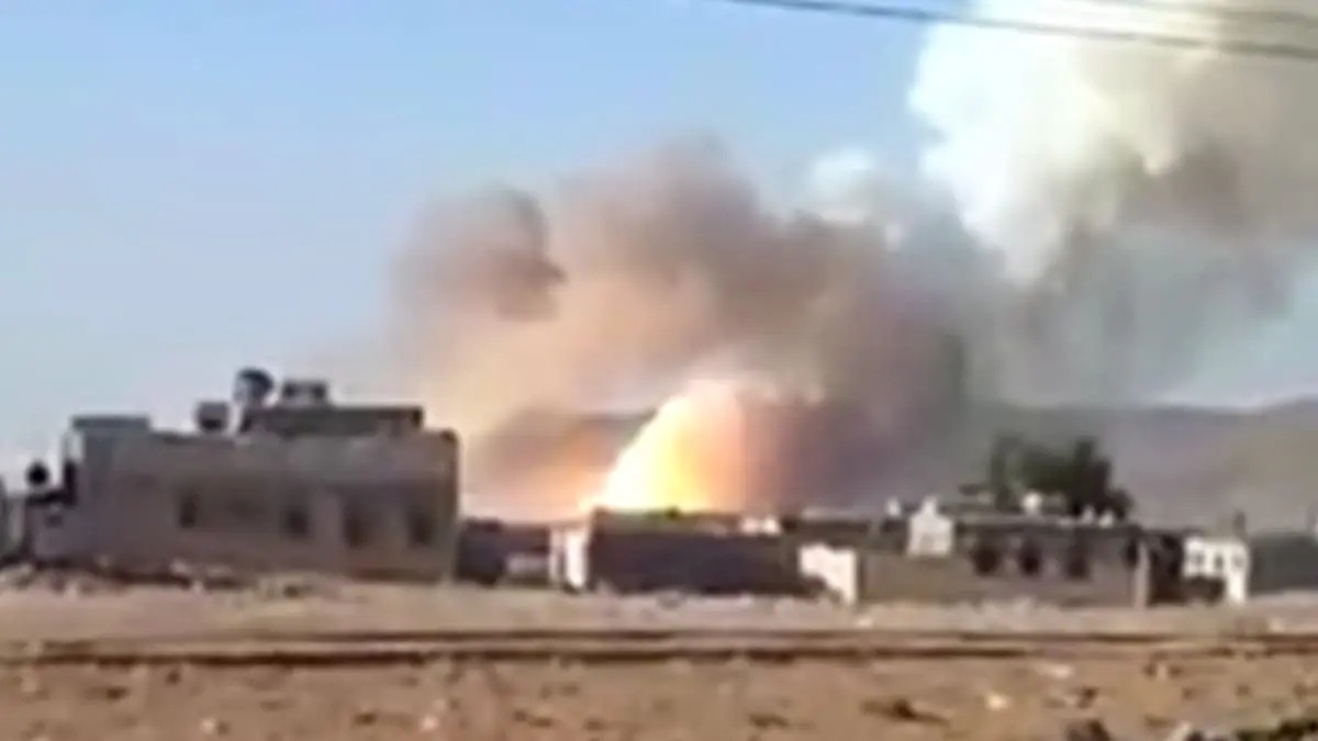 فيديو منسوب لـ"قصف على موقع حوثي في مكيراس" باليمن..هذه حقيقته