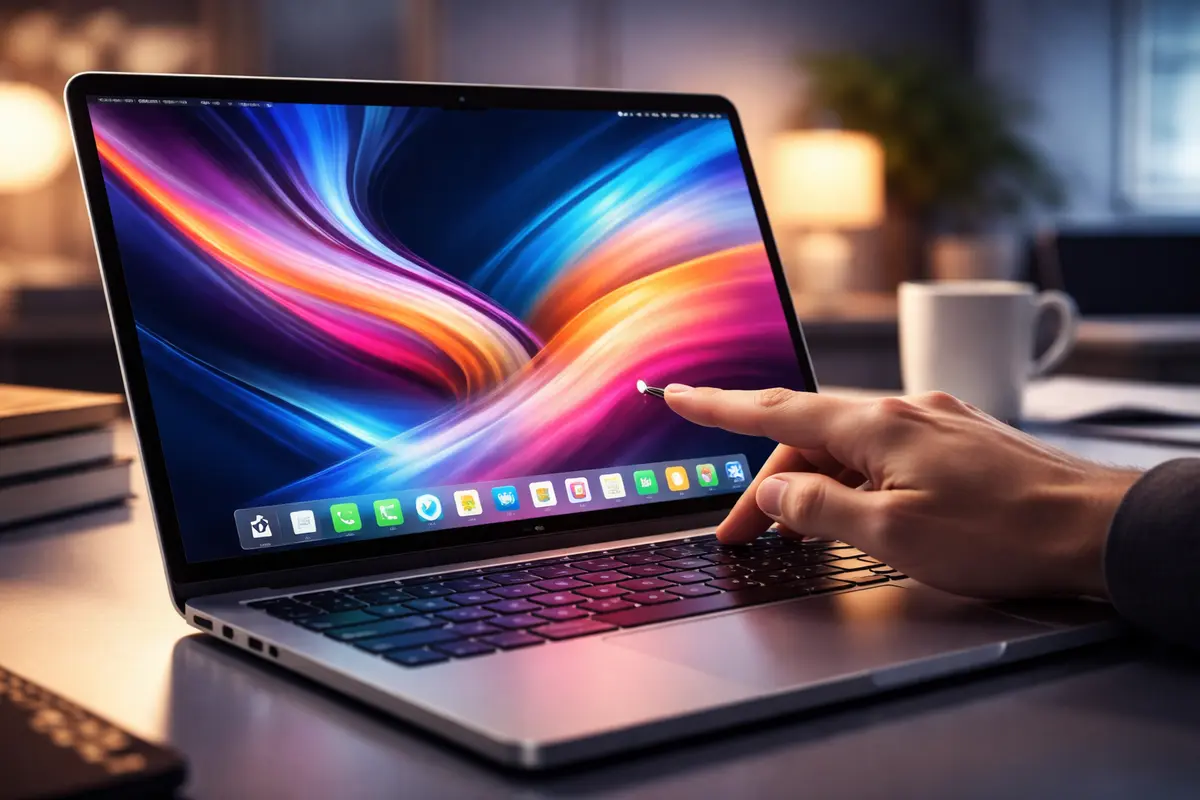 MacBook Pro بشاشة OLED تدعم اللمس: جيل منتظر من آبل - سوالف سوفت