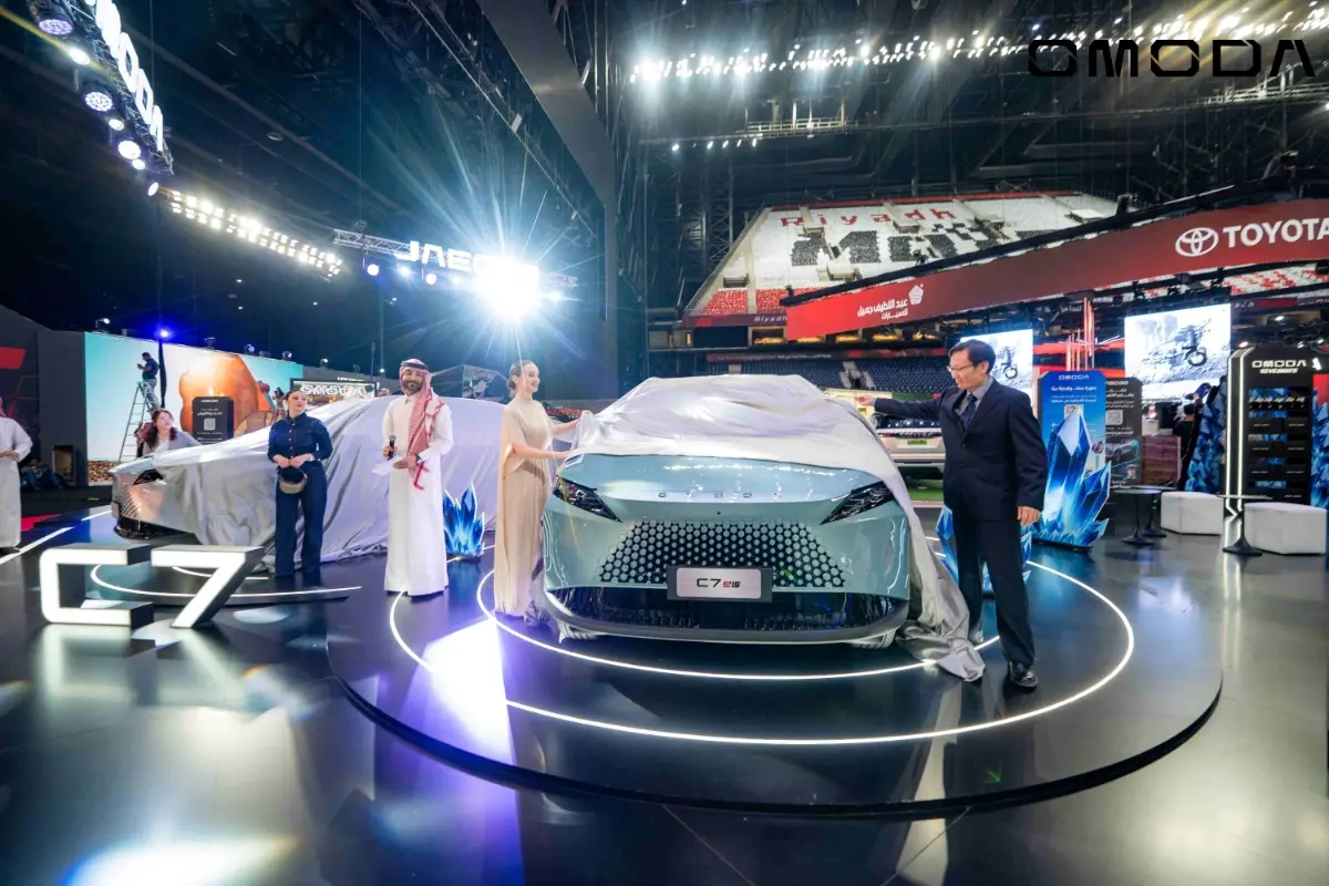 طراز OMODA C7 يتحول إلى أجمل مركبة وينطلق على طرق السعودية