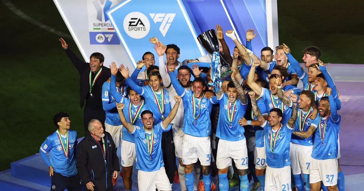 نابولي يهزم بولونيا في الرياض ويحقق لقبه الثالث في كأس السوبر الإيطالي