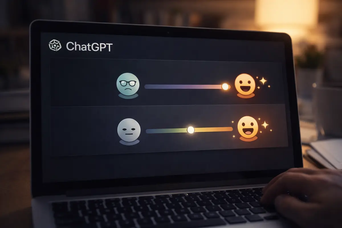 OpenAI تتيح للمستخدمين تعديل مستوى الحيوية والتفاعل في ChatGPT - سوالف سوفت