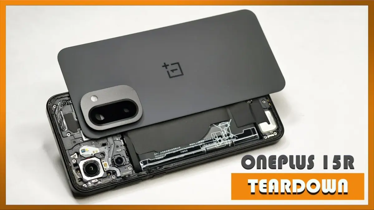تفكيك OnePlus 15R يكشف سهولة إصلاحه بشكل مفاجئ