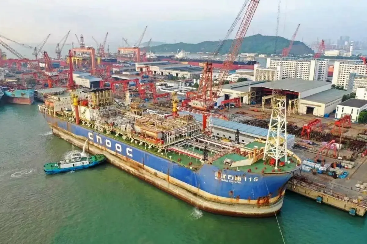 مشروع نفط صيني يبدأ الإنتاج بمنصة فريدة - الطاقة