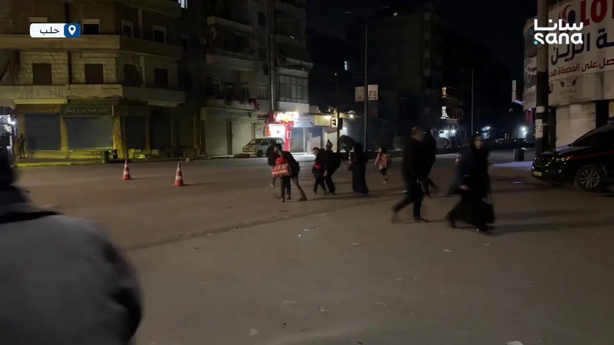 نزوح عدد من أهالي حي الميدان بحلب جراء استهداف قسد للمناطق السكنية بالرشاشات والمدفعية