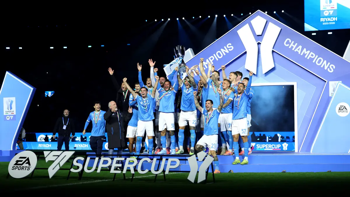 في السعودية.. نابولي يحصد لقب كأس السوبر الإيطالي