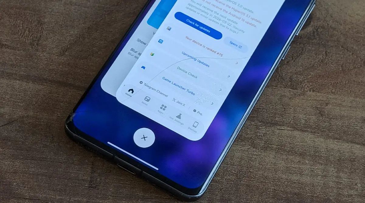 شاومي تطلق النسخة التجريبية من HyperOS 3 مع إصلاحات للتطبيقات الحديثة