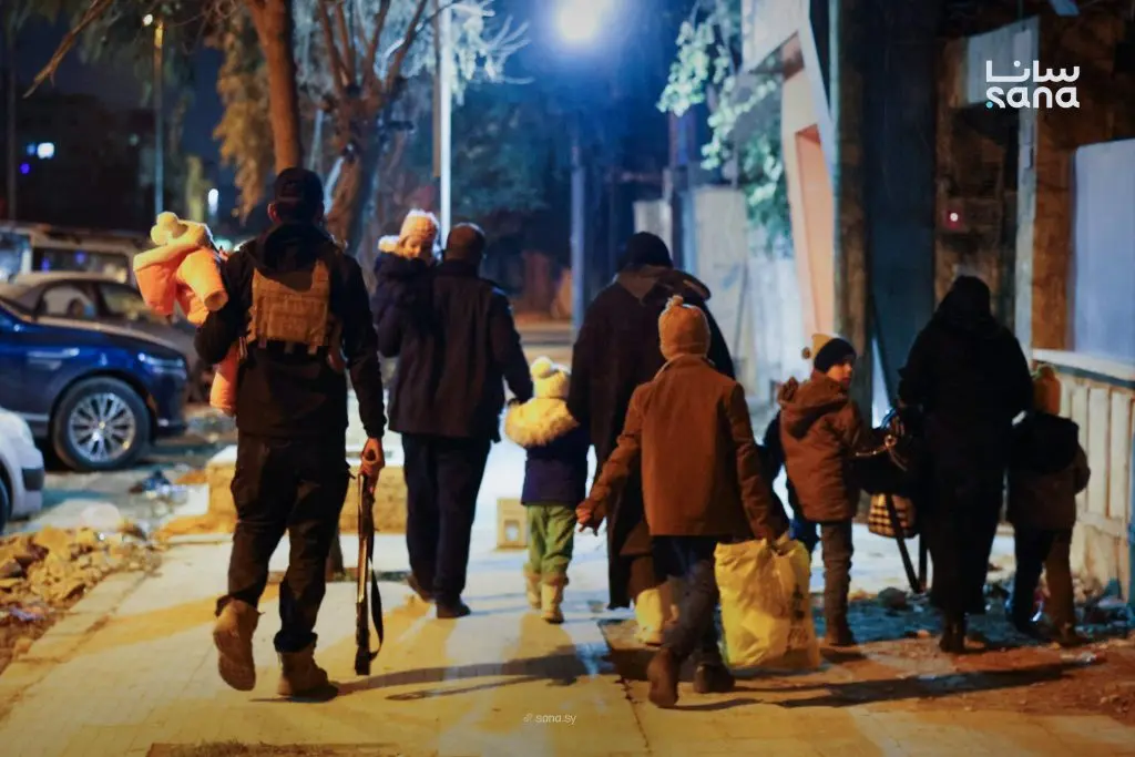 الأمن الداخلي في حلب: نعمل على إخلاء المدنيين وتأمين سلامتهم بعد اعتداءات قسد
