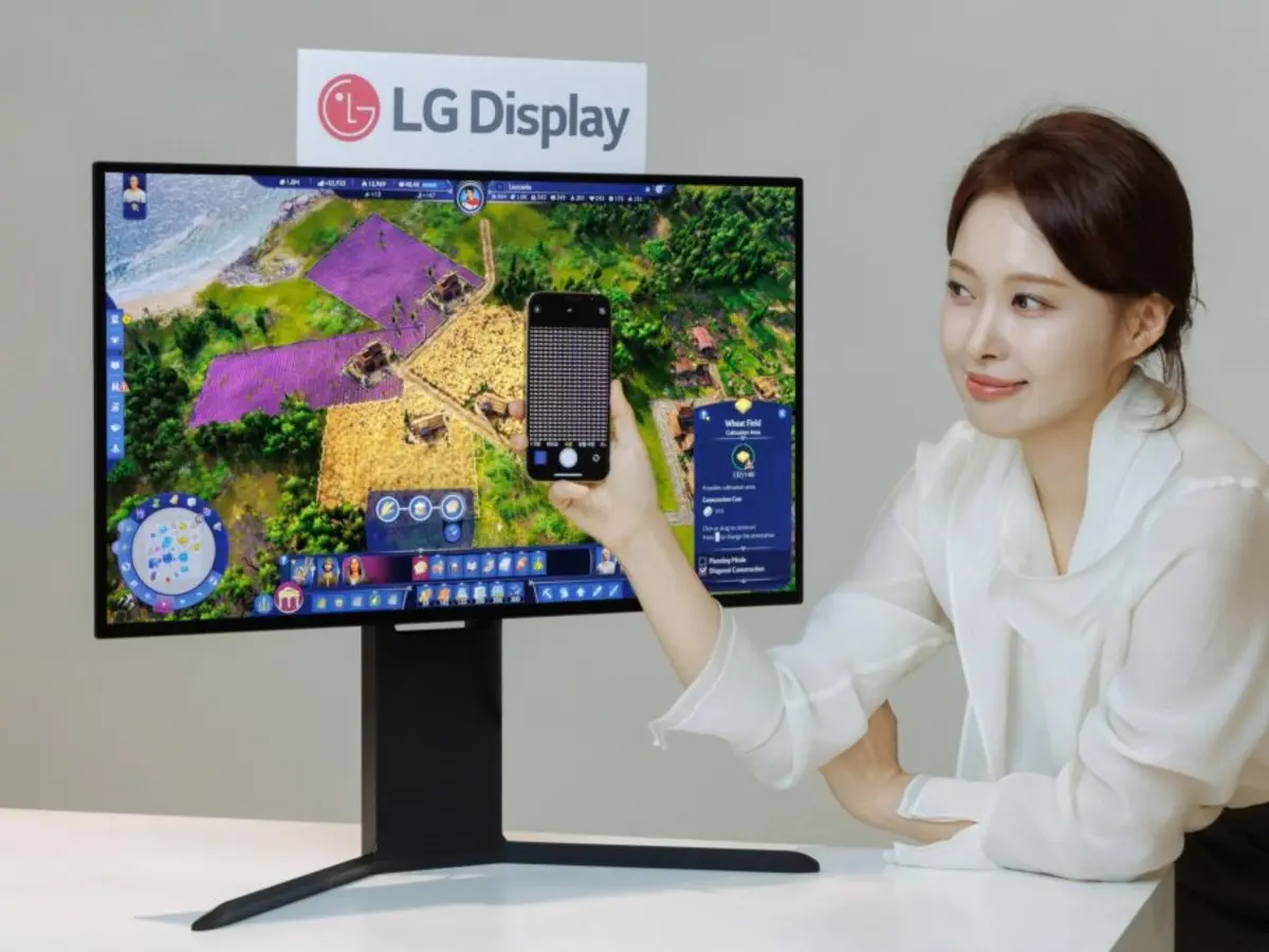 شاشة OLED الجديدة من LG Display تحل مشكلة تردد 240 هرتز