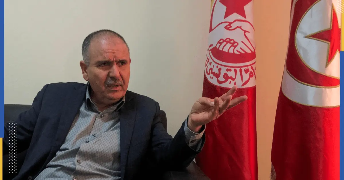 استقالة الأمين العام للاتحاد التونسي للشغل نور الدين الطبوبي