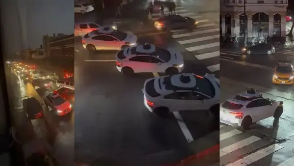 انقطاع كهربائي مفاجئ يتسبب في تعطل عشرات السيارات ذاتية القيادة فجأة