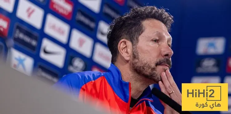 سيميوني في أتلتيكو مثل ميسي برشلونة وبيريز ريال مدريد