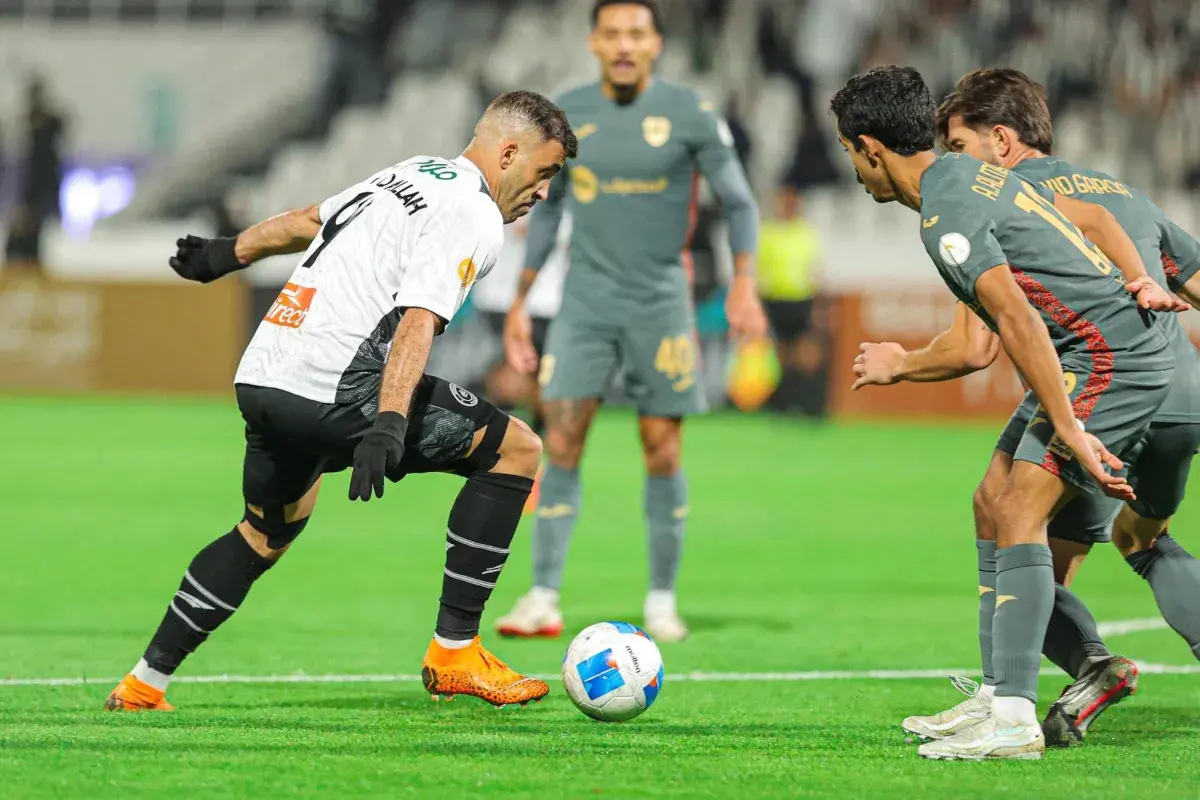 دوري أبطال الخليج: حمد الله ينقذ الشباب من فخ الريان