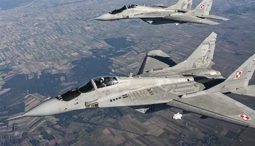 بولندا تعزز مجالها الجوي بعد هجوم روسي على أوكرانيا - موقع 24