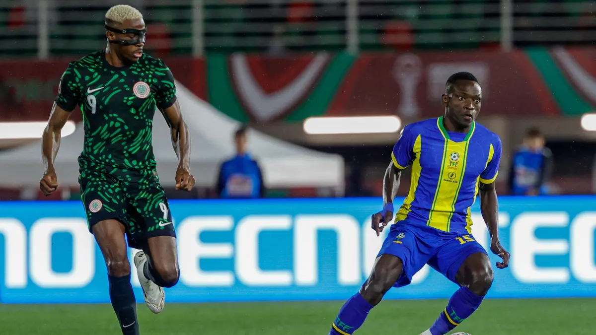 فيديو: ليلة محبطة لنجم نيجيريا.. ثورة غضب لأوسيمين في مباراة تنزانيا