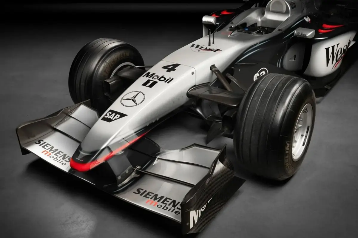 Kimi Raikkonen's McLaren MP4-17A is heading to auction for €1.4million