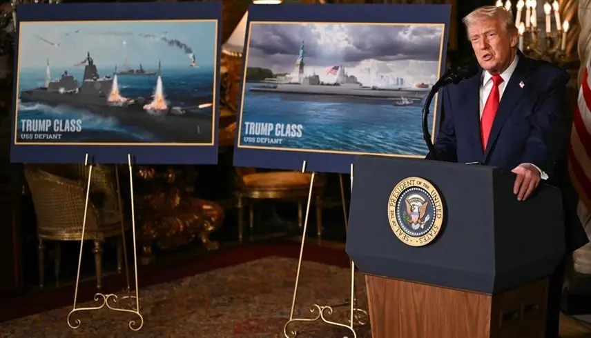 فيديو.. سفينة ترامب "الأكبر في التاريخ" - موقع 24