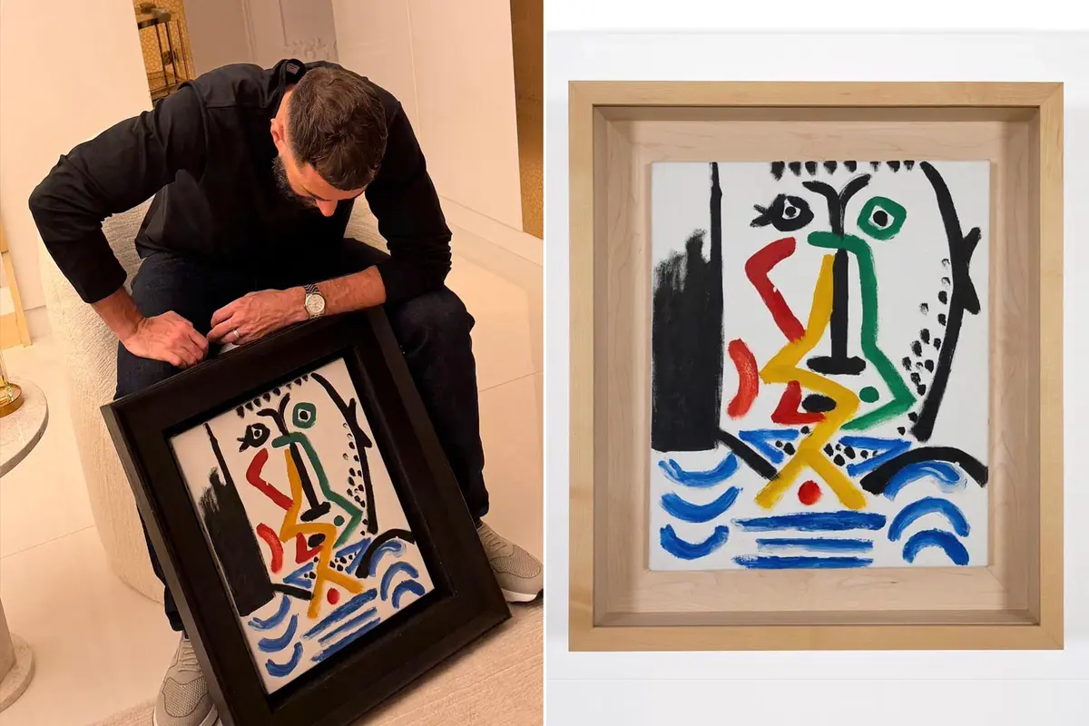 بنزيمة يشتري إحدى أشهر لوحات بيكاسو