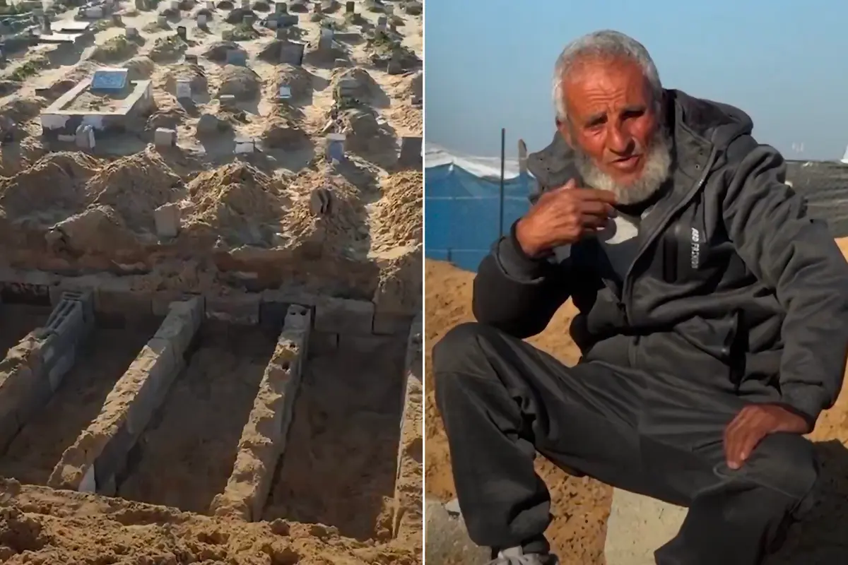 دفن 18 ألف فلسطيني.. حكاية "الحانوتي" يوسف أبو حطب في غزة